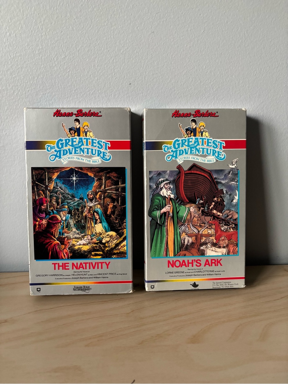 Hanna-Barbera The Greatest Adventure VHS 📼 - 1986 The Nativity & Noah’s Ark